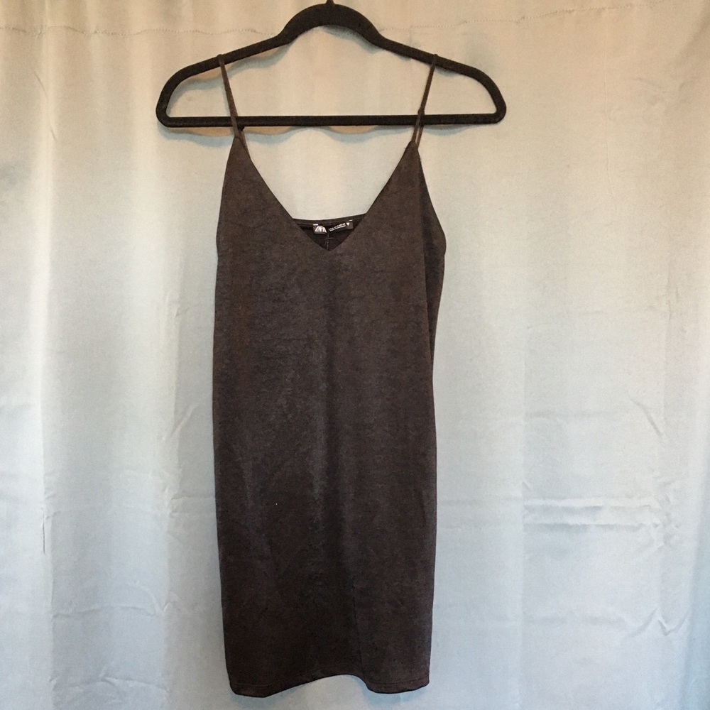 New Black Slip-On Dress